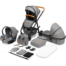 Детская коляска 3 в 1 Lionelo Amber Grey Stone